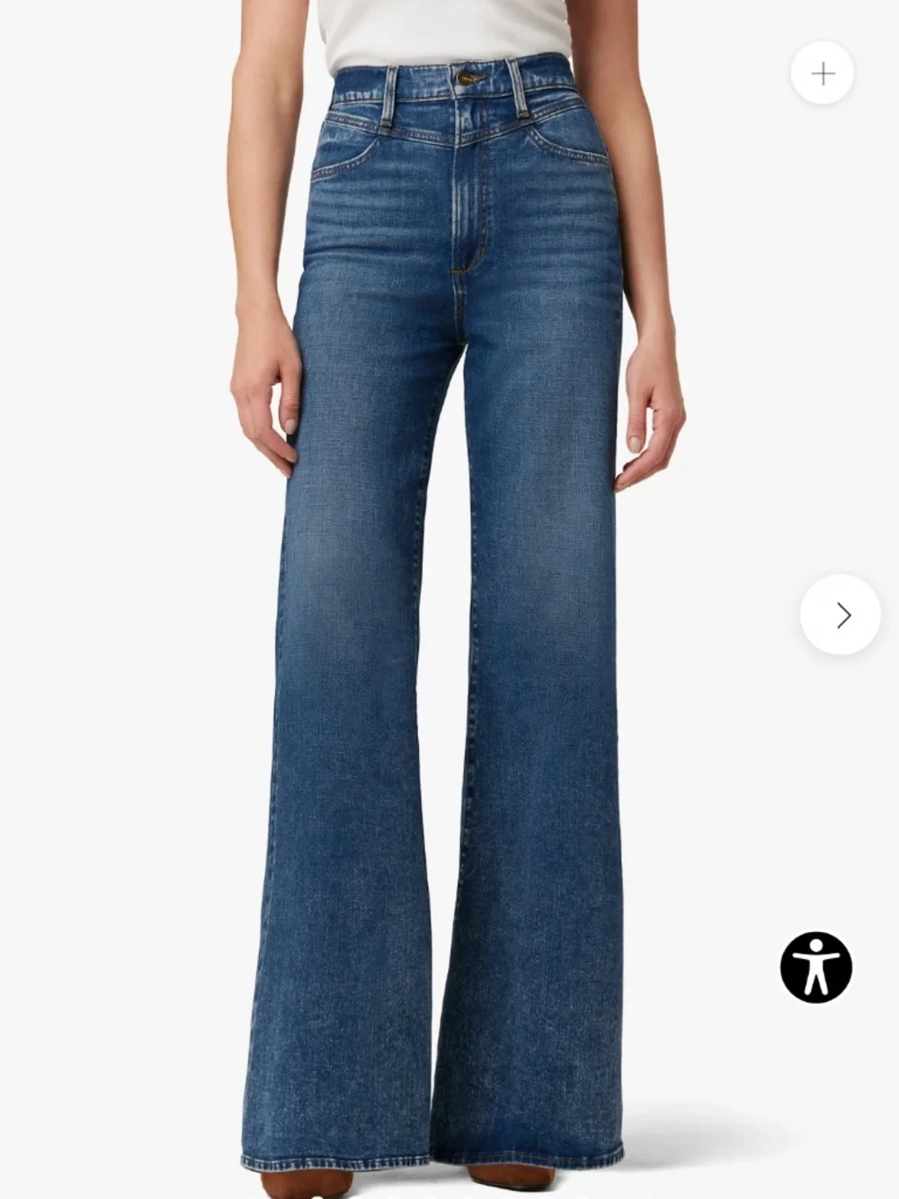 Joe’s Jeans The Goldie Palazzo Jeans in Swag Size 25 - Picture 6 of 7